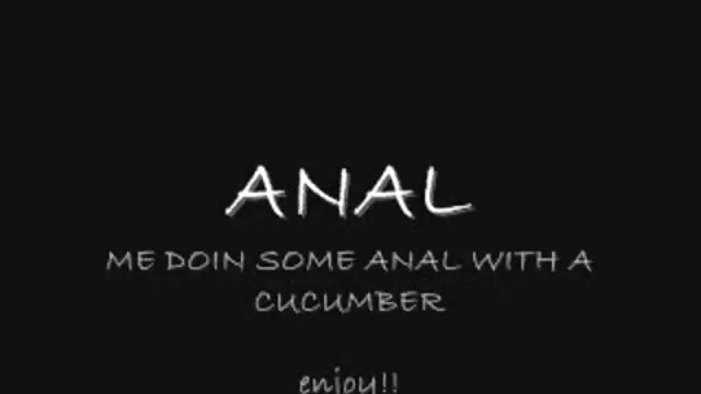 Fetiche de cosas grandes por el culo cosquillas